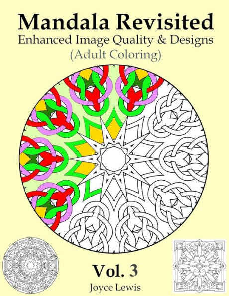 Mandala Revisited Left-Hand Edition Vol. 3: Adult Coloring