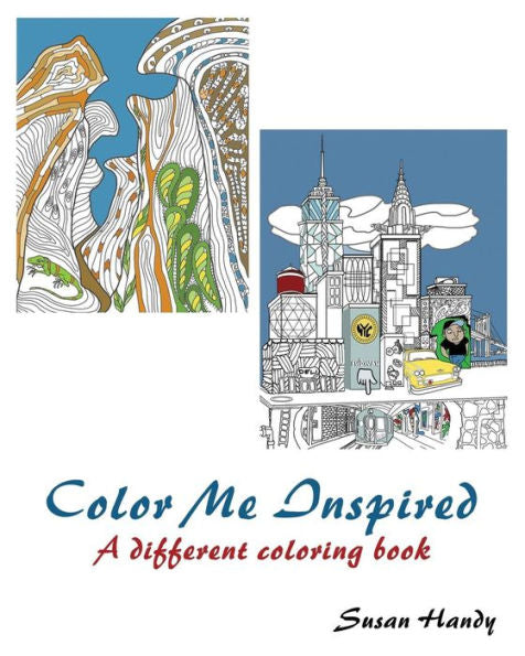 Color Me Inspired: A Different Coloring Book