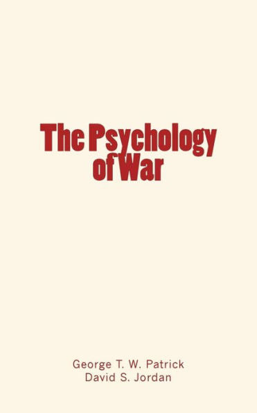 The Psychology Of War - 9781534676152