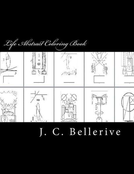 Life Abstract Coloring Book