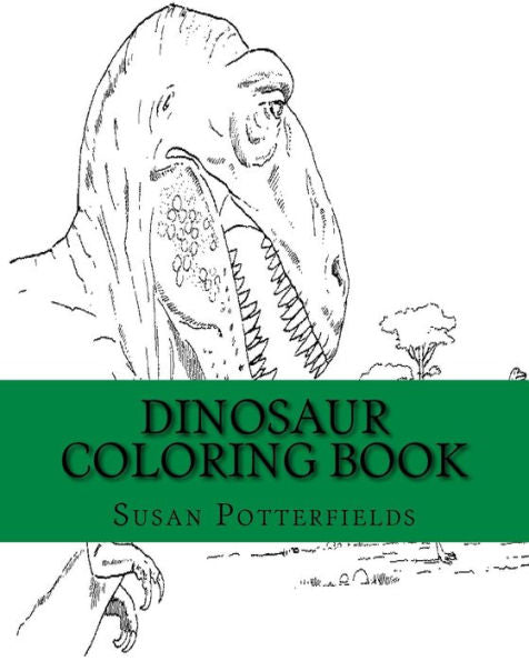 Dinosaur Coloring Book - 9781534838451
