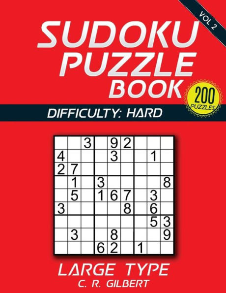 Sudoku Puzzle Book - Hard - 9781534864719
