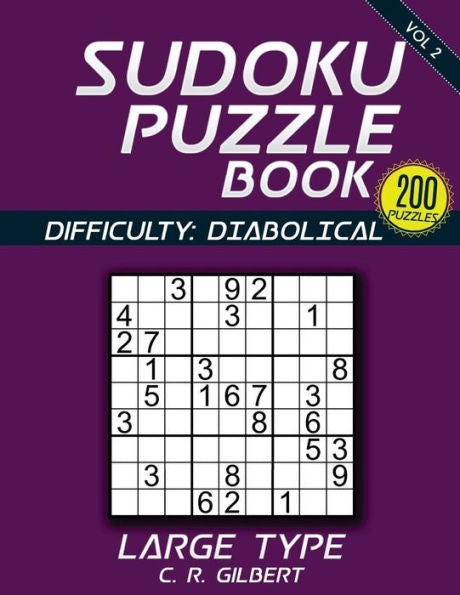 Sudoku Puzzle Book - Diabolical - 9781534887732