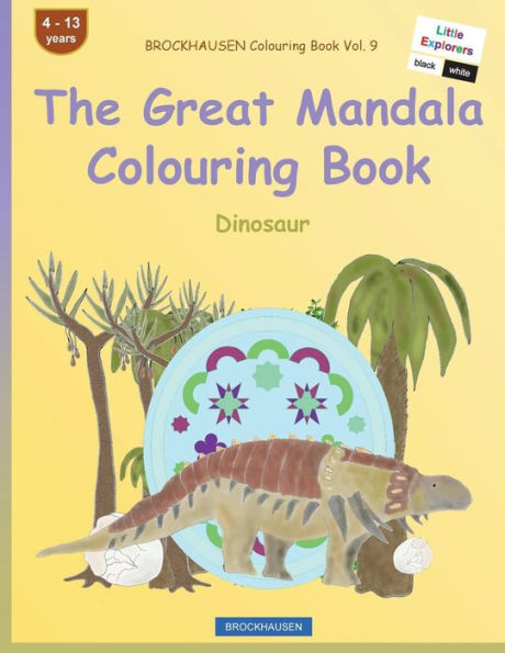 Brockhausen Colouring Book Vol. 9 - The Great Mandala Colouring Book: Dinosaur