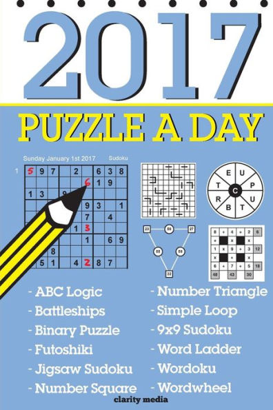 Puzzle A Day 2017: 365 Mixed Puzzles