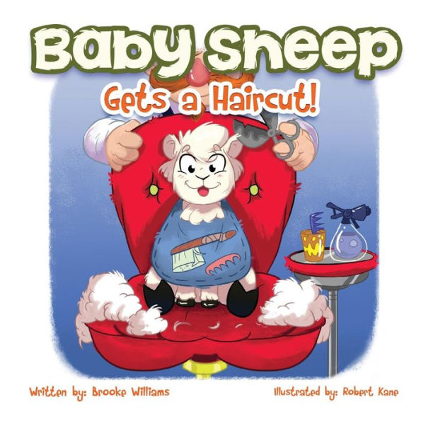 Baby Sheep Gets A Haircut