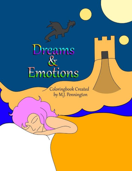 Dreams And Emotions: Adult/ Teen Coloring Book