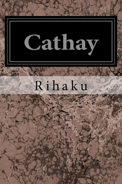 Cathay - 9781535048880