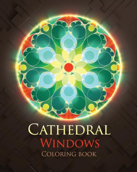 Cathedral Windows Coloring Book