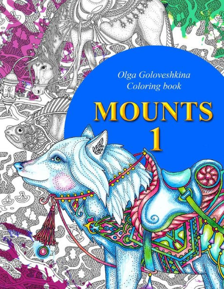 Mounts: Coloring Book