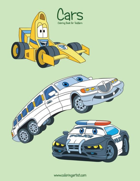 Cars Coloring Book For Toddlers 1 (Volume 1)