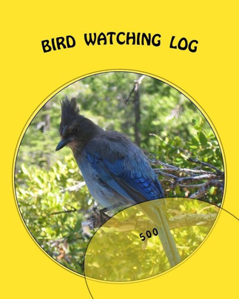 Bird Watching Log: 500 (Cover Colors 500)