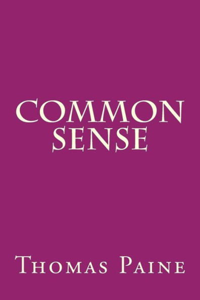 Common Sense - 9781535342896