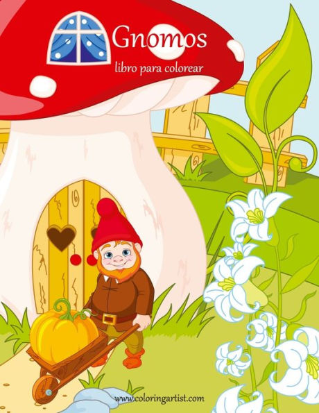 Gnomos Libro Para Colorear 1 (Spanish Edition)