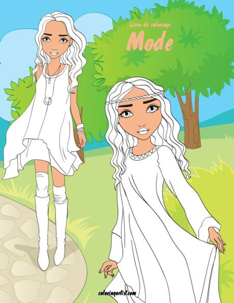 Livre De Coloriage Mode 1 (French Edition)