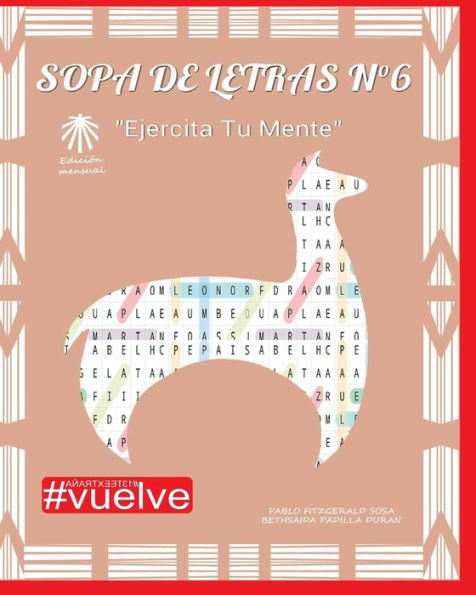 Sopa De Letras 6 (Spanish Edition)