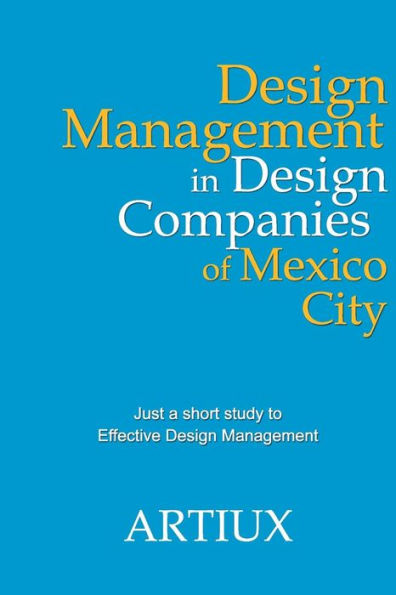 Design Management In Design Companies Of Mexico City
