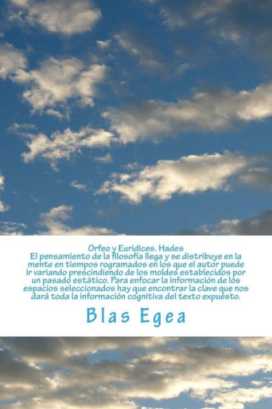 Orfeo Y Euridices. Hades (Spanish Edition)