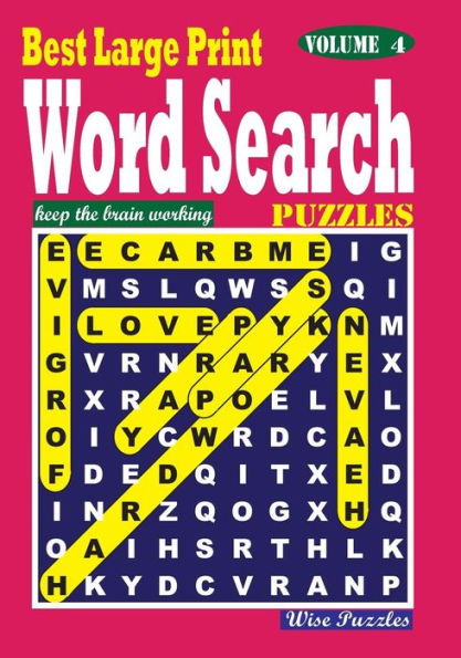 Best Large Print Word Search Puzzles, Vol. 4