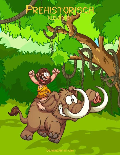 Prehistorisch Kleurboek 1 (Dutch Edition)