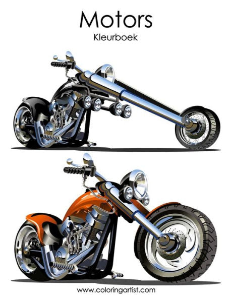 Motors Kleurboek 1 (Dutch Edition)