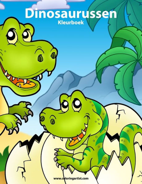 Dinosaurussen Kleurboek 1 (Dutch Edition)