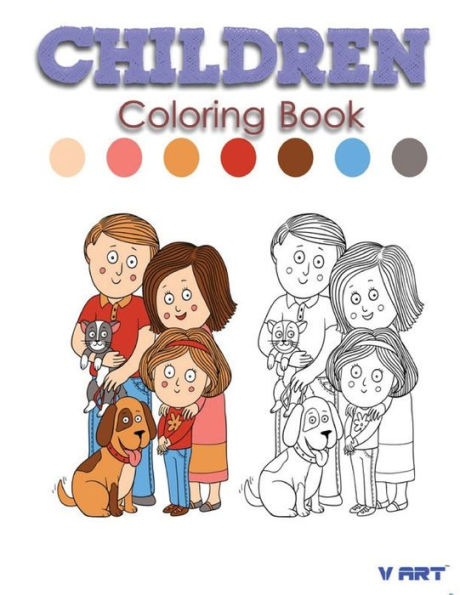 Children Coloring Book: Activity Coloring Books For Kids - 9781537074221
