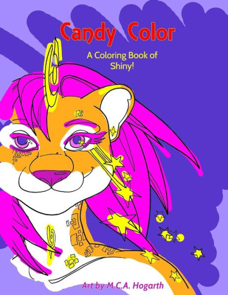 Candy Color: The Coloring Book Of Shiny! (Studio Mcah Coloring Books)