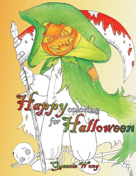 Happy Coloring For Halloween