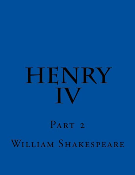 Henry Iv Part 2