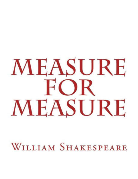 Measure For Measure - 9781537475554