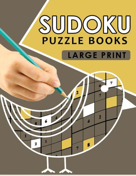 Sudoku Puzzle Books Large Print: Easy, Medium To Hard Level Puzzles For Adult Sulution Inside - 9781537502991
