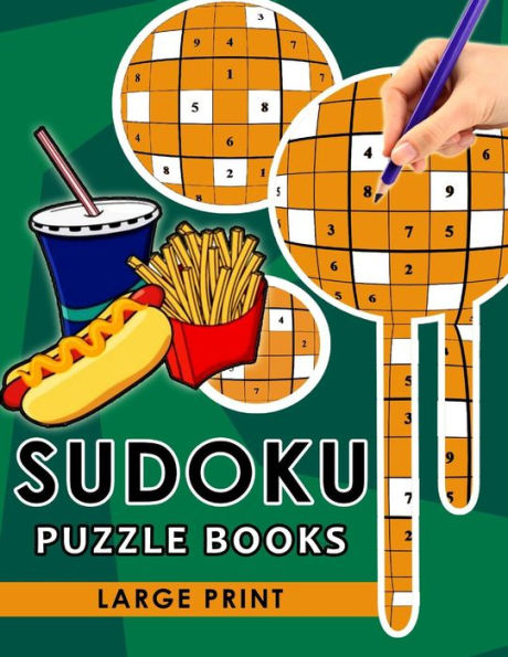 Sudoku Puzzle Books Large Print: Easy, Medium To Hard Level Puzzles For Adult Sulution Inside - 9781537503004