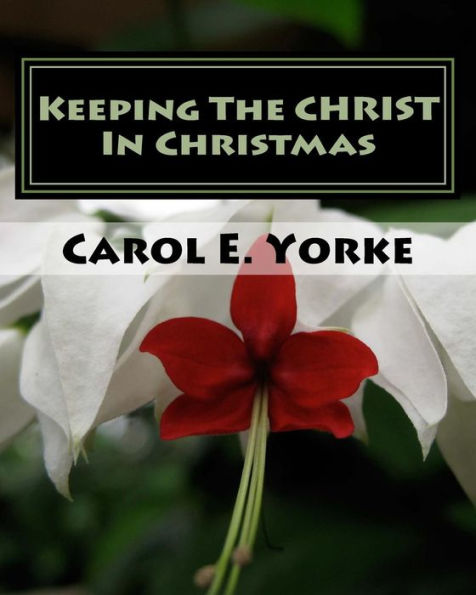 Keeping The Christ In Christmas: Am Adult Coloring Book