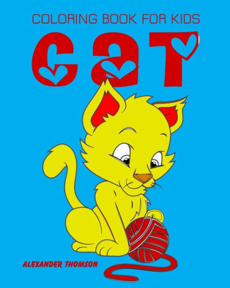 Cat Coloring Book: Preschool Coloring Book (Volume 2)