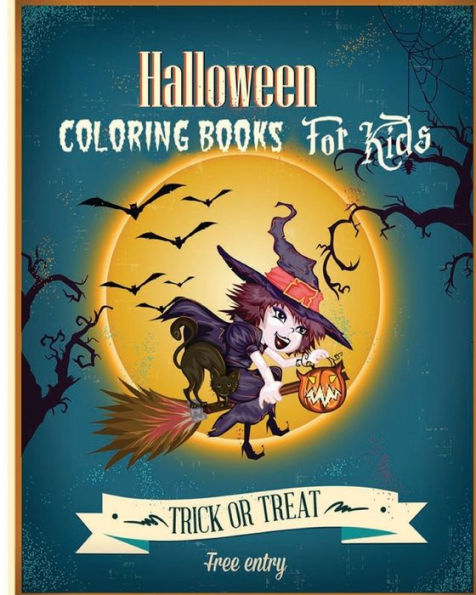 Halloween Coloring Books For Kids