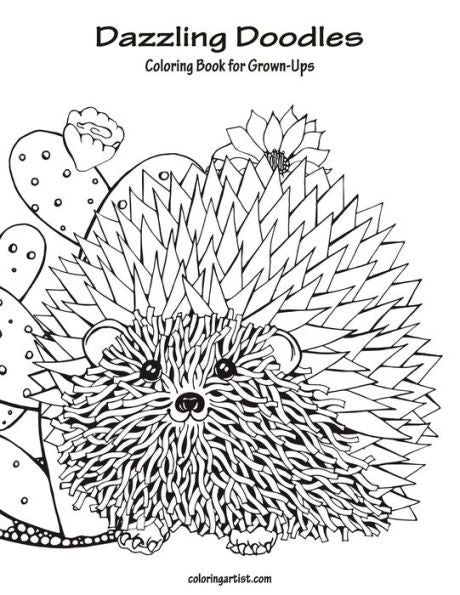 Dazzling Doodles Coloring Book For Grown-Ups 1