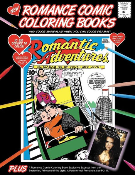 Romance Comic Coloring Book #7 (Romance Comic Coloring Books)