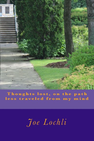 Thoughts Lost, On The Path Less Traveled From My Mind