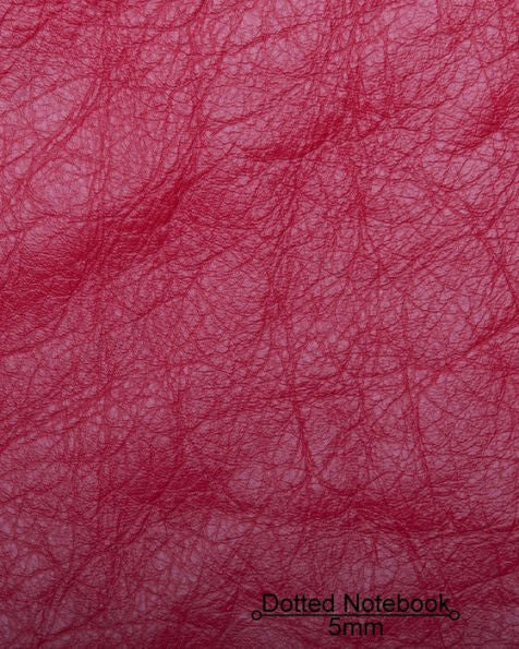 Dotted Notebook: Magenta Dark Pink Cover: Dotted Journal, Planner, Work Book, Sketch Book, 5Mm Dot Grid Book For Daily Use, 8X10 Paperback