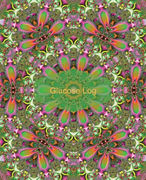 Glucose Log: Blood Sugar Monitoring Log, Glucose & Blood Sugar Tracker Diary, Type 1 &Type 2 Diabetes, Blood Sugar Diary, Large For Visual Comfort 7.25X9.25 With Notes Section - 9781538012932