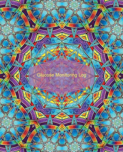 Glucose Monitoring Log: Blood Sugar Monitoring Log, Glucose & Blood Sugar Tracker Diary, Type 1 &Type 2 Diabetes, Blood Sugar Diary, Large For Visual Comfort 7.25X9.25 With Notes Section