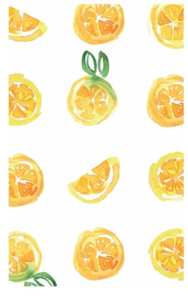 Watercolor Lemons Notes