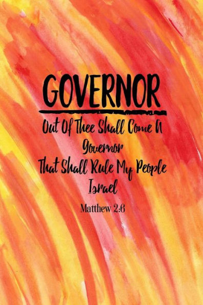 Out Of Thee Shall Come A Governor, That Shall Rule My People Israel.: Names Of Jesus Bible Verse Quote Cover Composition Notebook Portable (Spanish Edition)