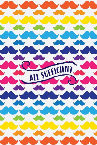 All Sufficient: Names Of God Bible Quote Cover Composition Notebook Portable