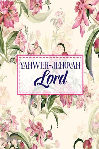 Lord: Names Of God Bible Quote Cover Composition Notebook Portable