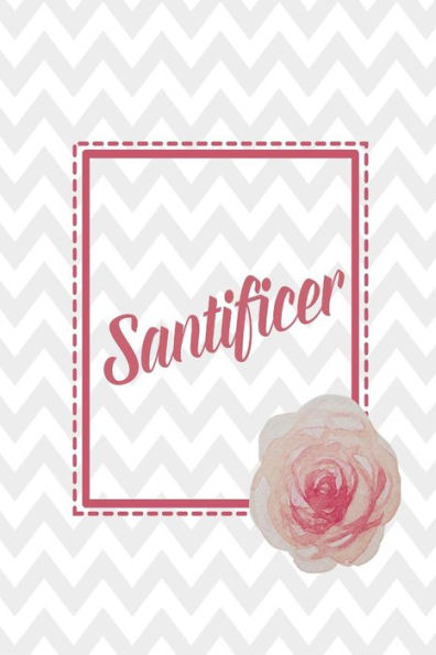 Santificer: Names Of God Bible Quote Cover Composition Notebook Portable