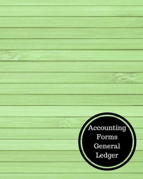 Accounting Forms General Ledger: Two Columnar Format