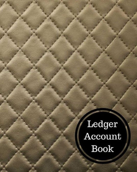 Ledger Account Book: Two Columnar Format