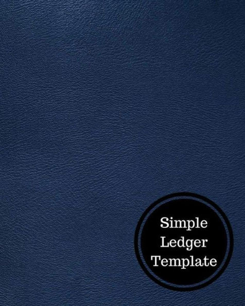 Simple Ledger Template: Two Columnar Format